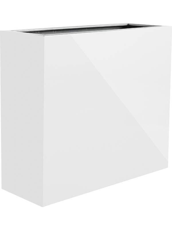 Shiny white. Кашпо Argento balcony Box shiny White. Argento Cube natural Grey.